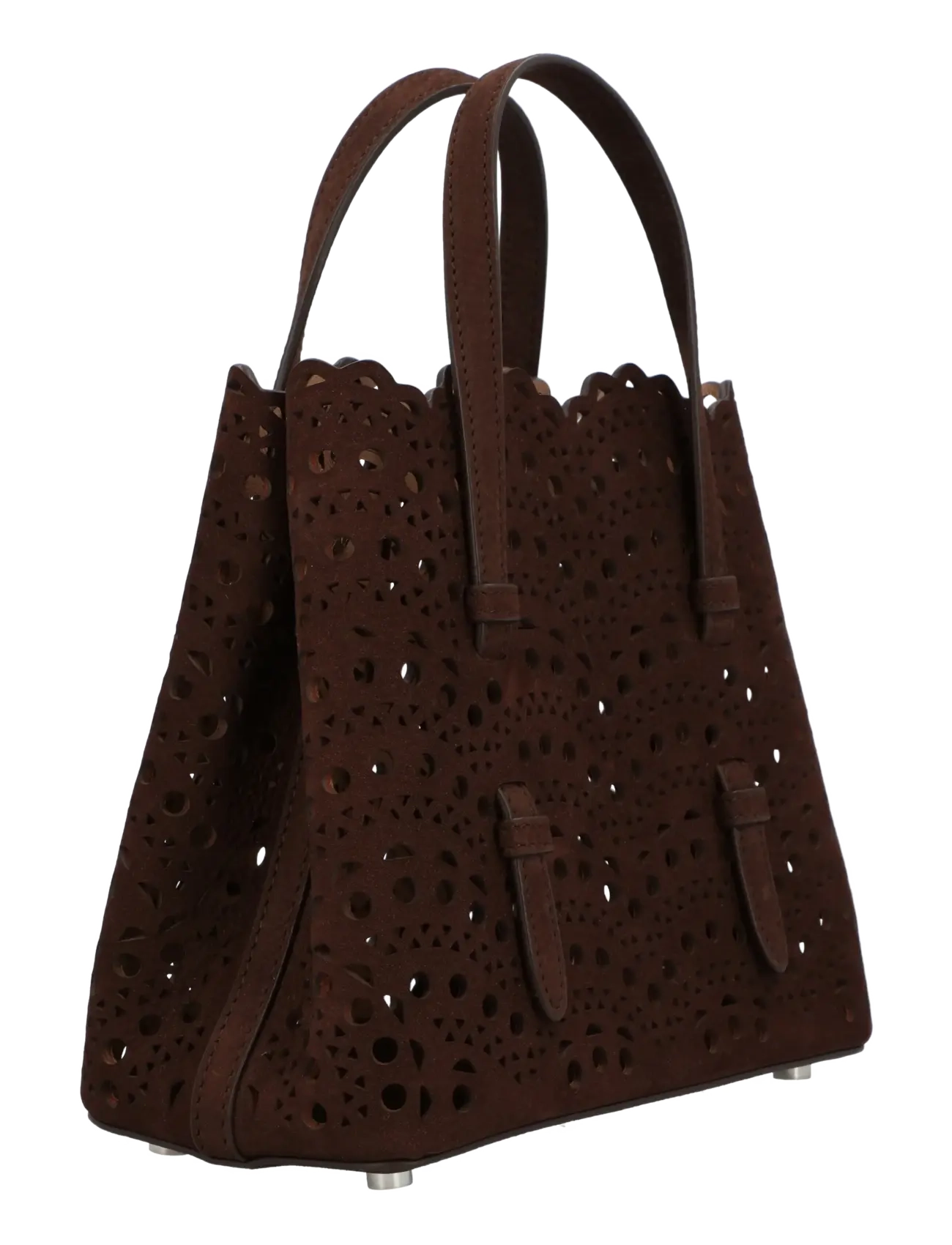 Alaia - Mina 20 Tote Bag - tote bags - brown - 1