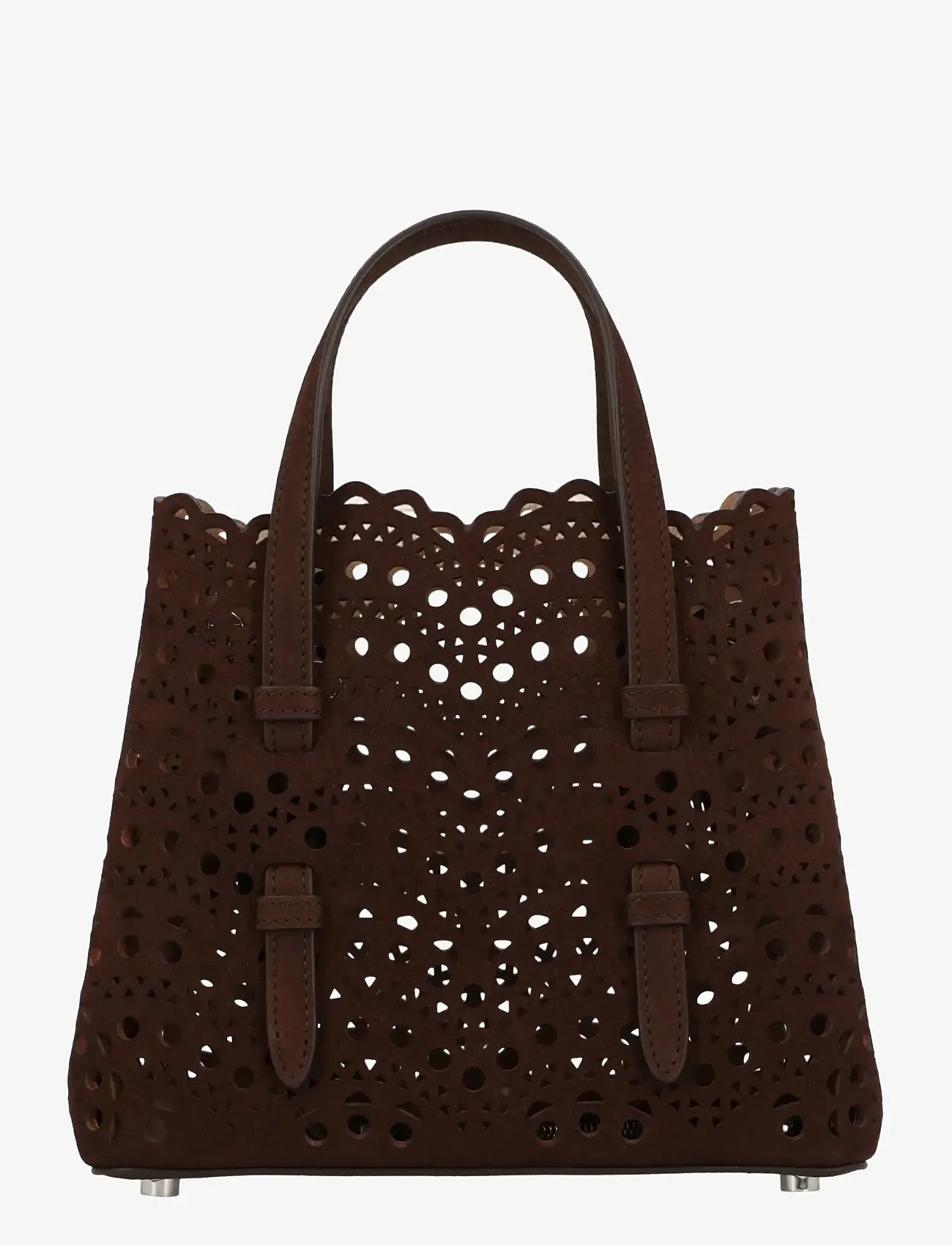 Alaia - Mina 20 Tote Bag - tote-stiilis kotid - brown - 2