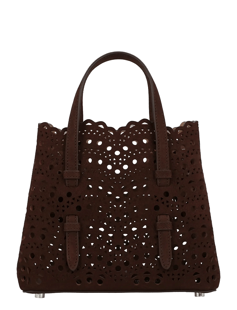 Alaia - Mina 20 Tote Bag - tote-stiilis kotid - brown - 2