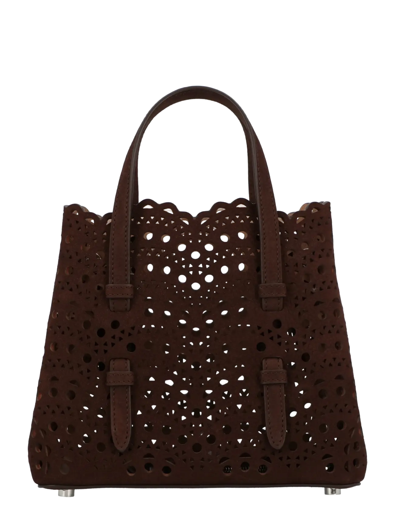 Alaia - Mina 20 Tote Bag - tote bags - brown - 2