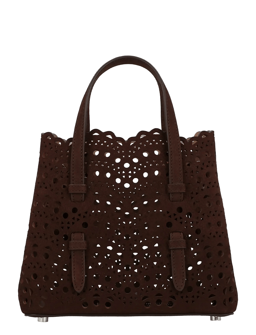 Alaia - Mina 20 Tote Bag - tote bags - brown - 2