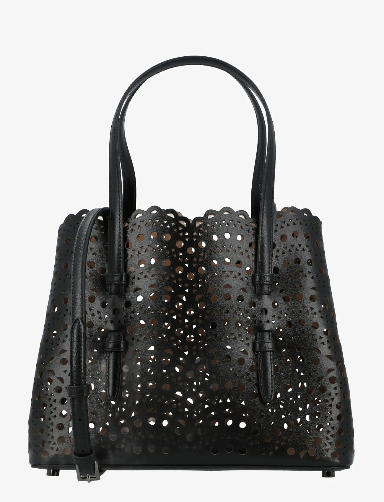 Alaia - Mina 25 Tote Bag - tote bags - black - 0