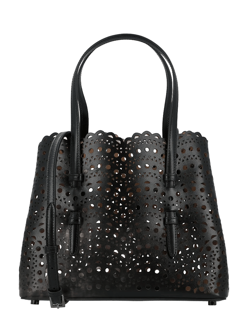 Alaia - Mina 25 Tote Bag - tote bags - black - 0