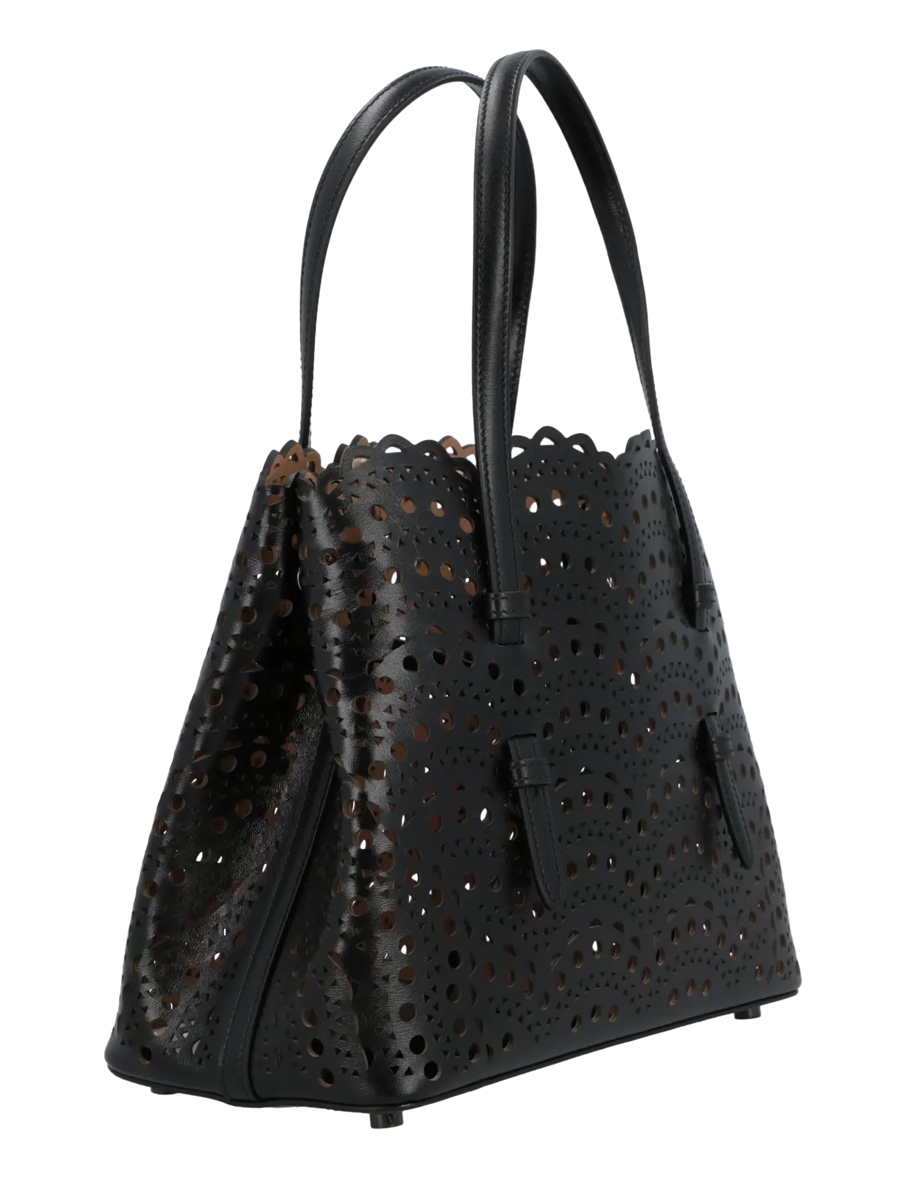 Alaia - Mina 25 Tote Bag - tote bags - black - 1