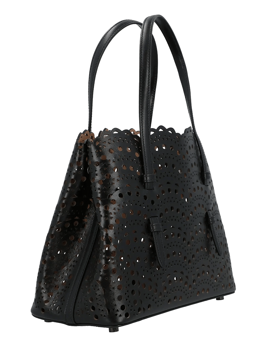 Alaia - Mina 25 Tote Bag - tote bags - black - 1
