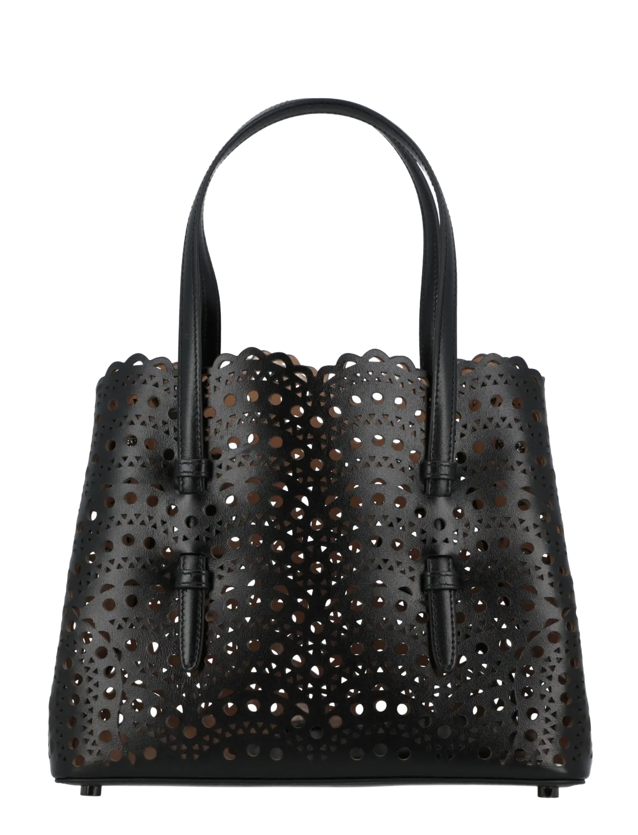 Alaia - Mina 25 Tote Bag - tote bags - black - 2
