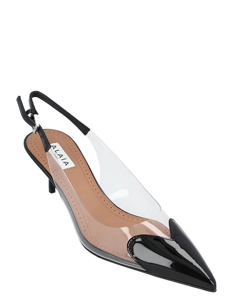 Alaia - Le Cœur Slingbacks - slingbacks mit absatz - black - 0