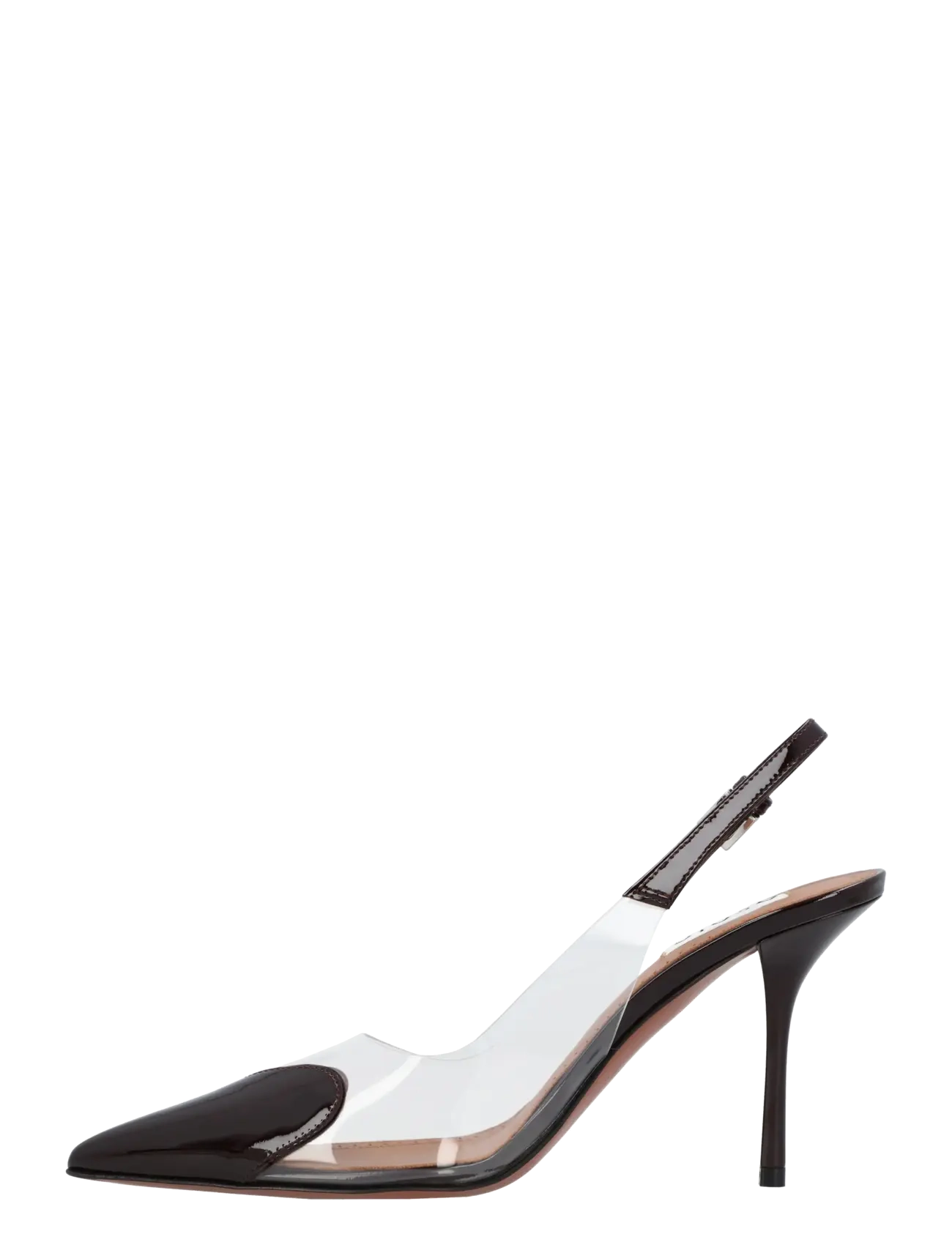 Alaia - Le Cœur Slingbacks - högklackade slingbacks - brown - 1