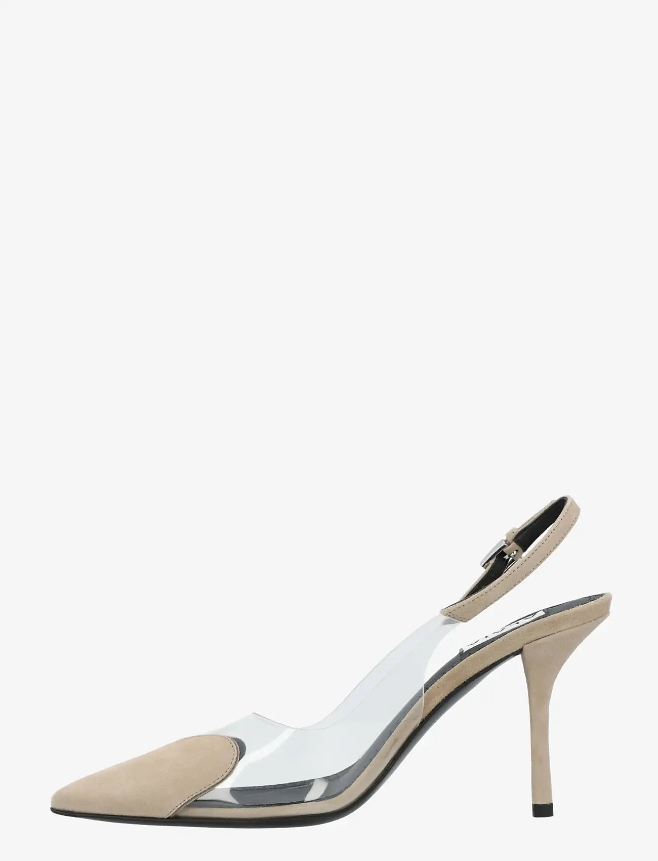 Alaia - Le Cœur slingback pumps - slingbacks met hak - beige - 1