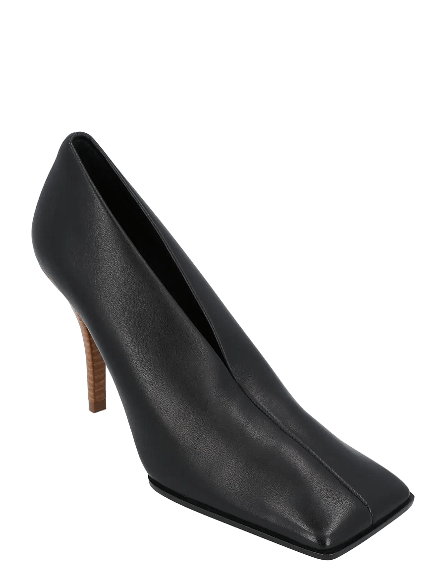 Alaia - 90 leather pumps - kontsakingad - black - 0