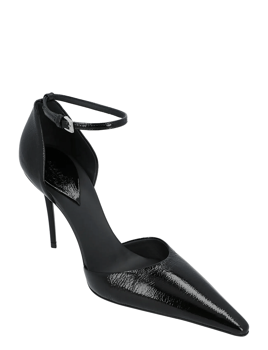 Alaia - Black Patent Leather D'Orsay Pumps 90 - pumps - black - 0