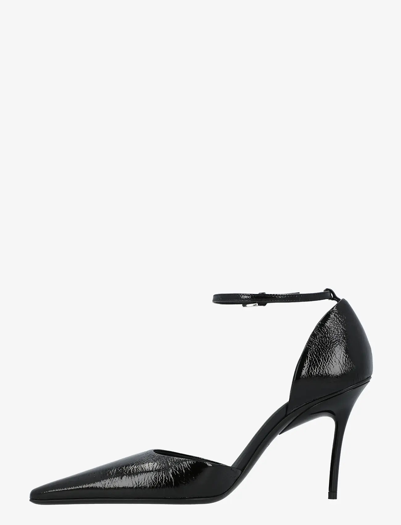 Alaia - Black Patent Leather D'Orsay Pumps 90 - pumps - black - 1