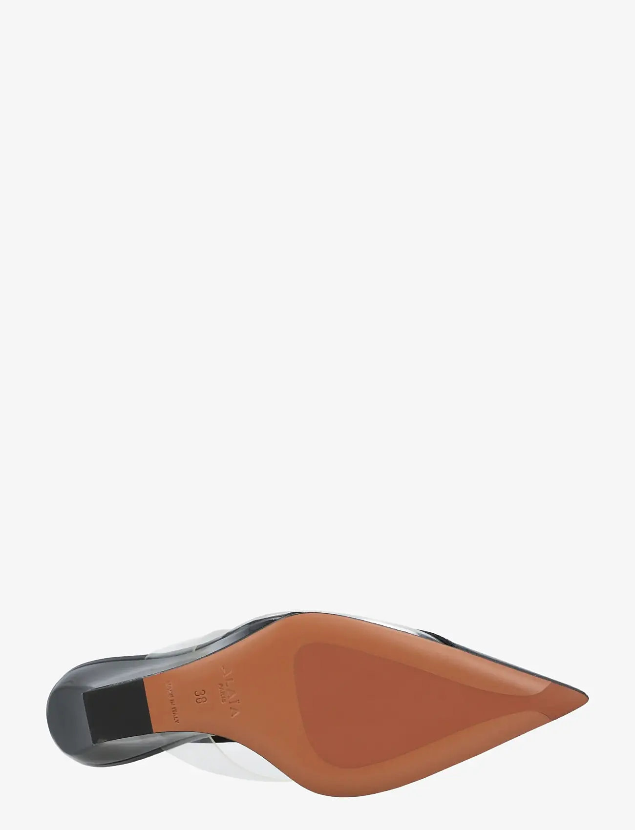 Alaia - Le Cœur Wedge Mules - mules med hæle - black - 2