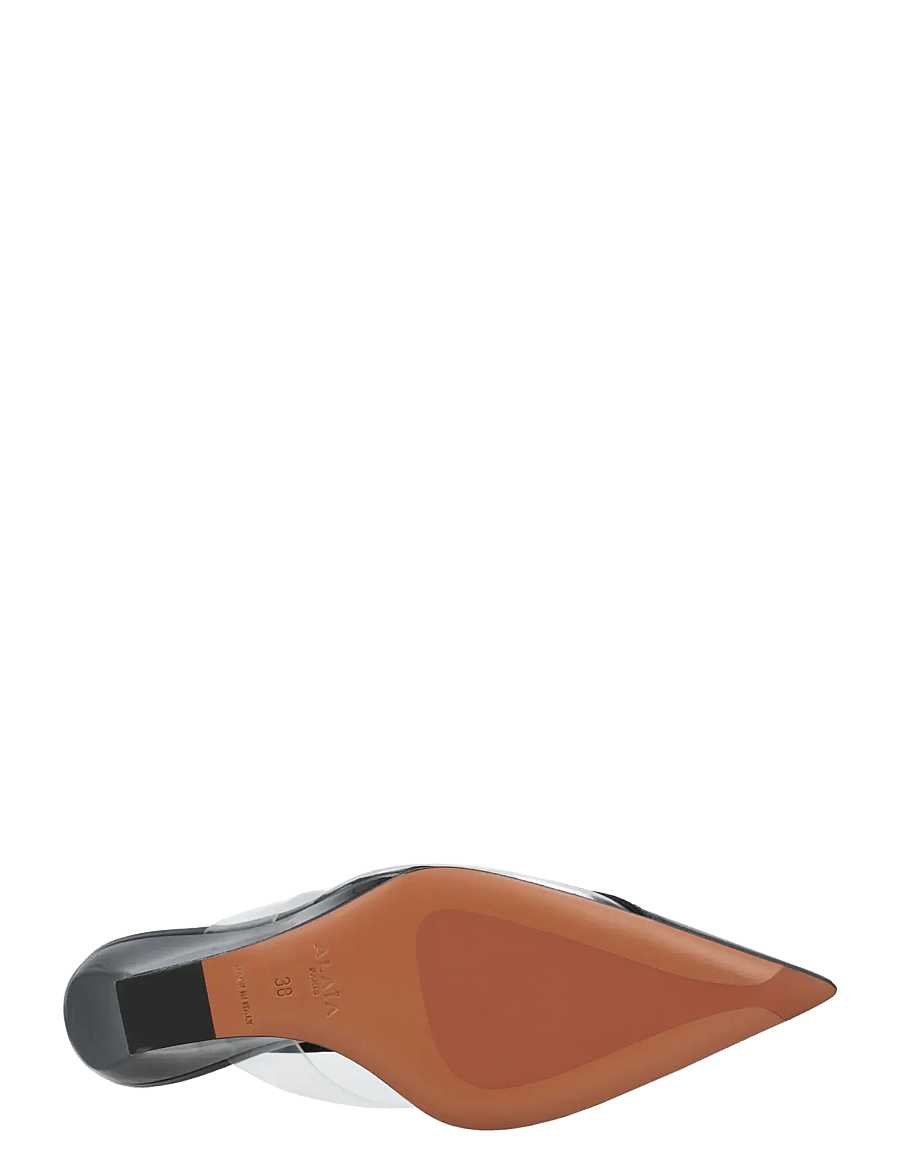 Alaia - Le Cœur Wedge Mules - mules med hæle - black - 2