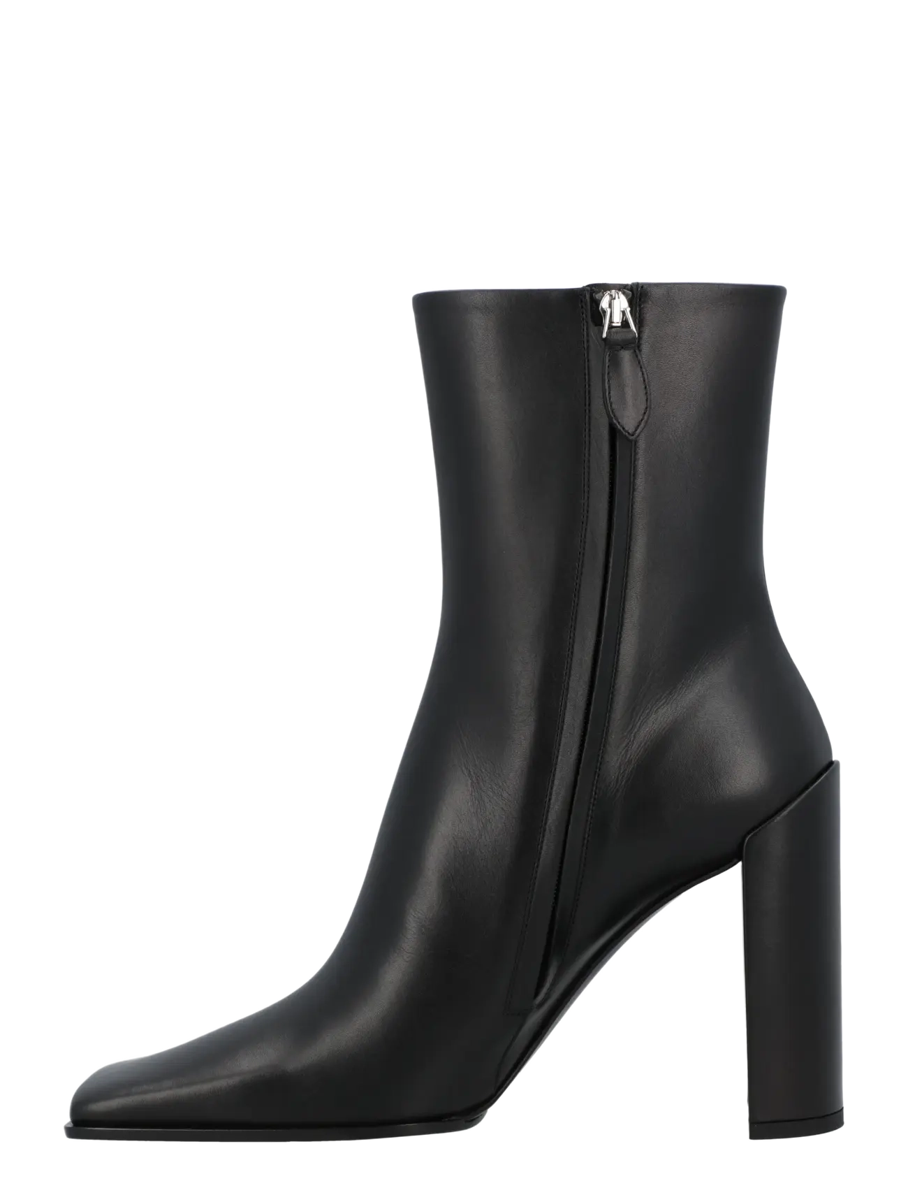 Alaia - Square-toe ankle boots - kontsaga poolsaapad - black - 1