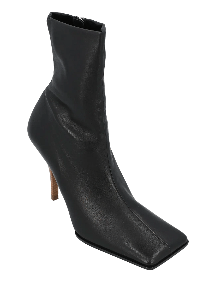 Alaia - Soft Square 90 ankle boots - støvletter - black - 0