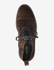 ALDO - UNILIS201 - støvler med snøre - dark brown - 3