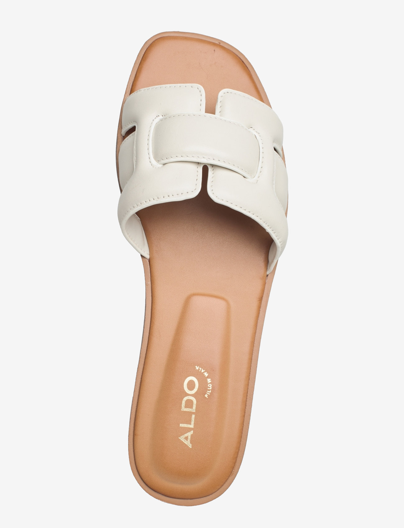 ALDO - ELENAA - flade sandaler - white/bone - 3