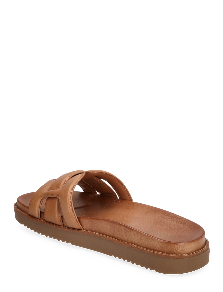 ALDO - WYLALAENDAR - madalad sandaalid - medium brown - 2