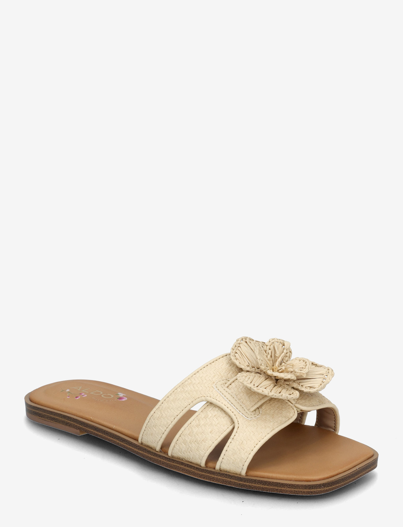 ALDO - SEAFLOWER - flat sandals - light beige - 0