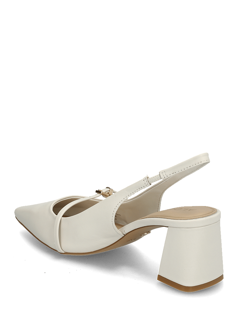 ALDO - SKEPPER - högklackade slingbacks - white/bone - 2