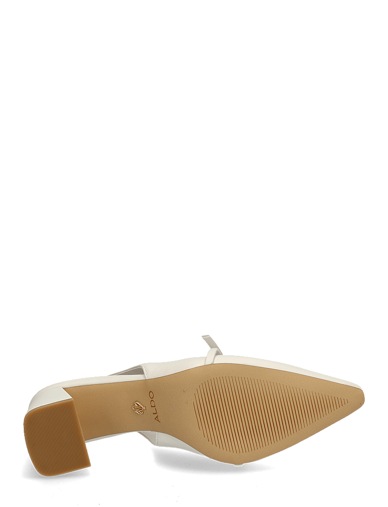 ALDO - SKEPPER - högklackade slingbacks - white/bone - 4
