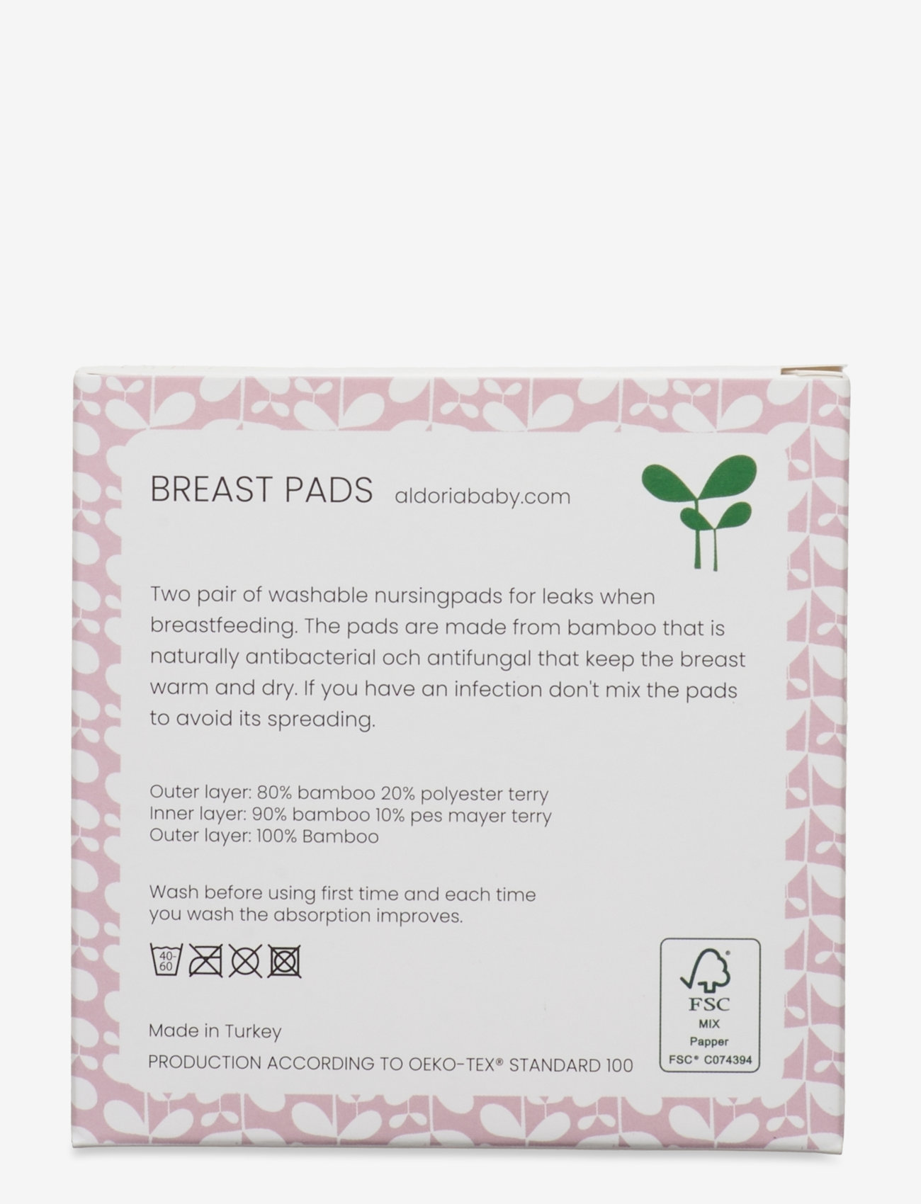 Aldoria baby - Aldoria High Absorbant Breast Pads - stillprodukte - white - 1