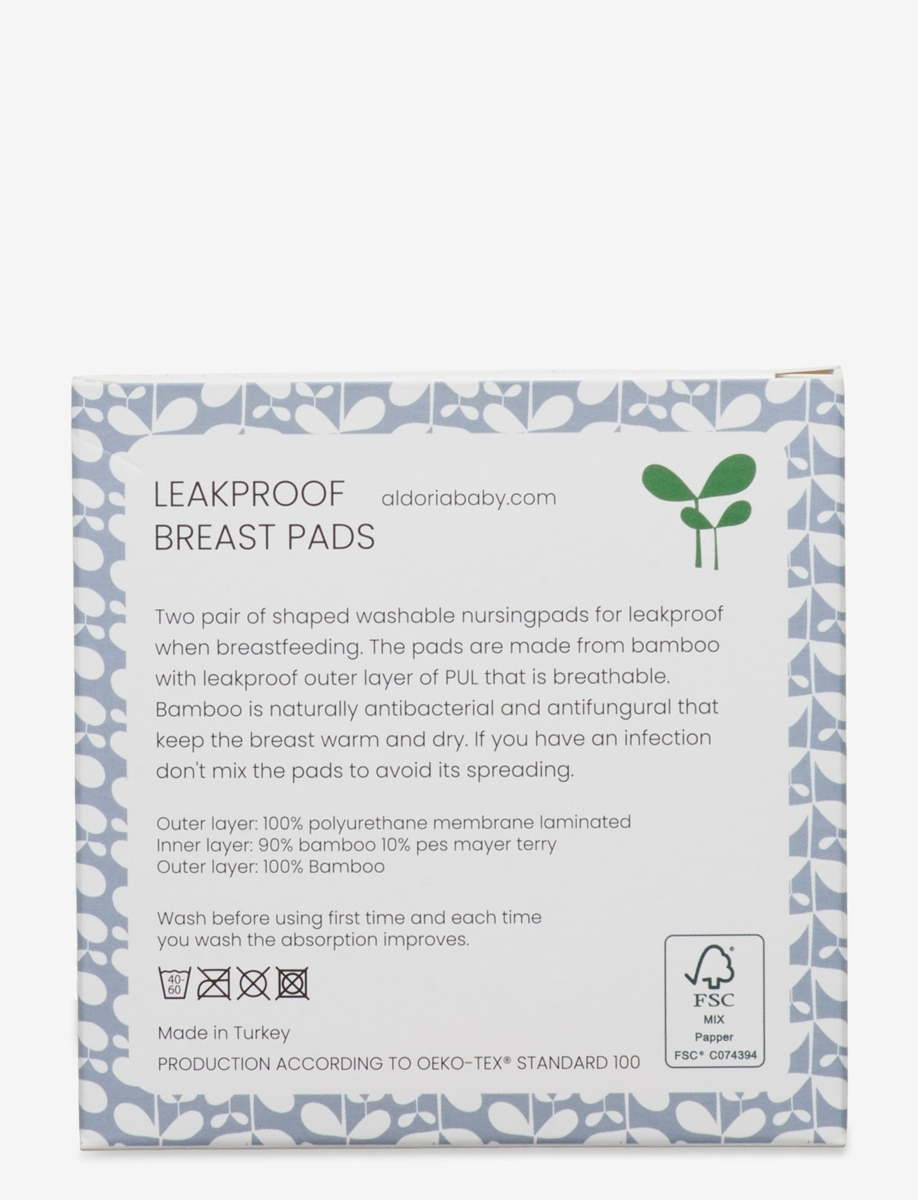 Aldoria baby - Aldoria High Leakproof Breast Pads - breastfeeding products - white - 1