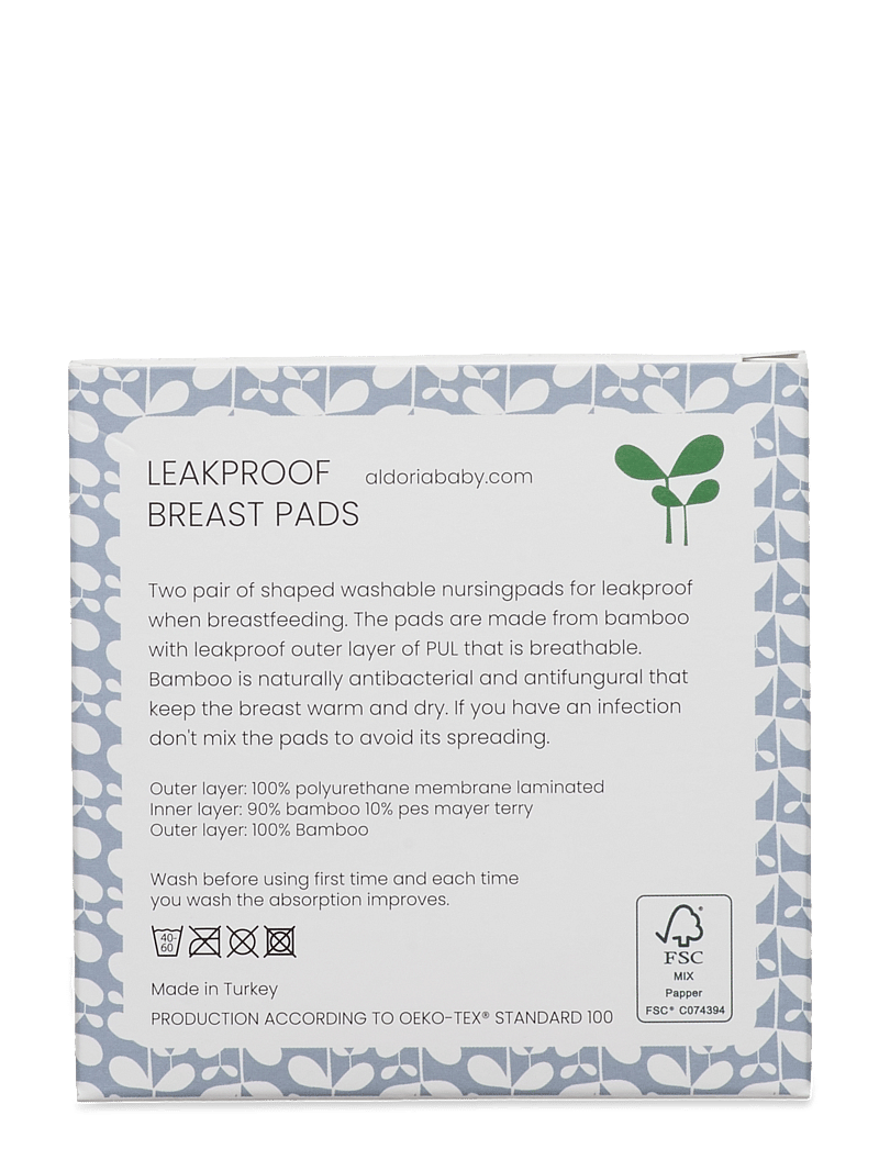 Aldoria baby - Aldoria High Leakproof Breast Pads - stillprodukte - white - 1