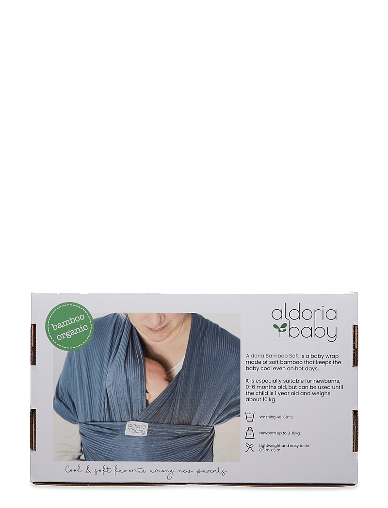 Aldoria baby - Aldoria Bambu Soft Taupe - beebi kõhukotid ja -mähised - taupe - 2