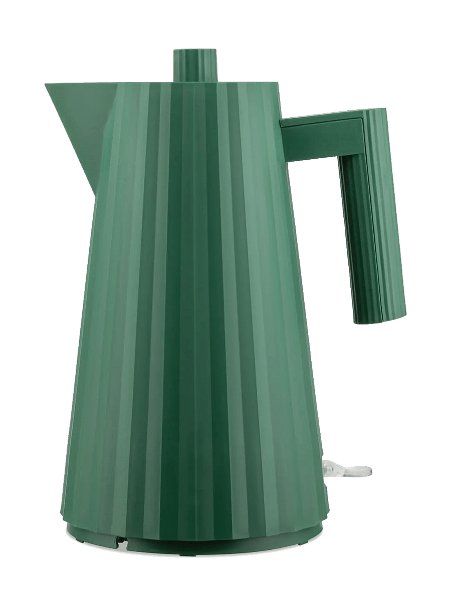 Alessi - Electric kettle in thermoplastic, green European plug 2400W - wasserkessel & wasserkocher - green - 1