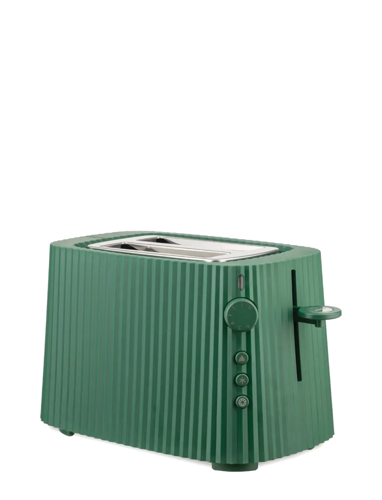 Alessi Wide Grate In Thermoplastic, Green European Plug 850W, Brødrister, Grøn, Str: 850 W