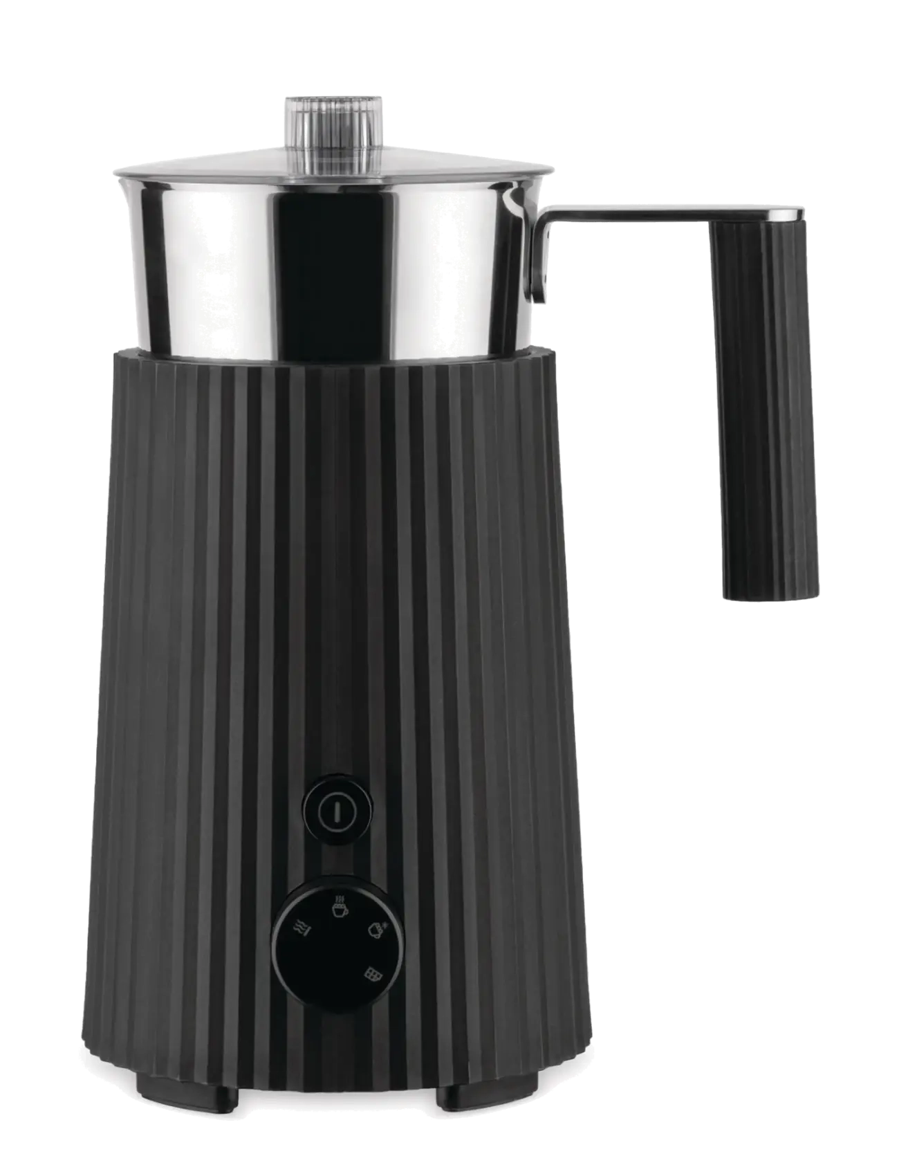 Alessi Multifunctional induction milk frother in thermoplastic, black Jug in 18/10 Eu plug 600 W - Köök - BLACK / black