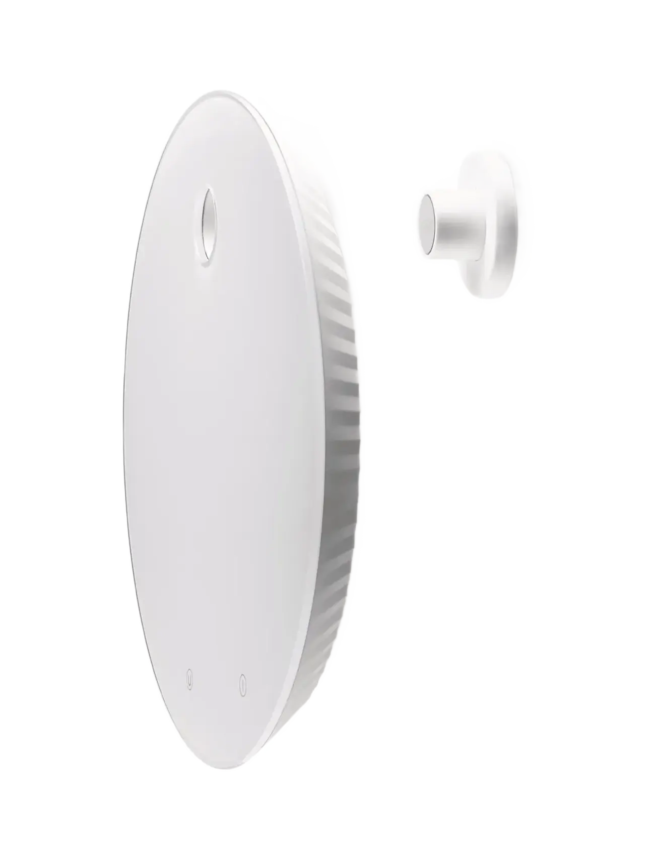 Alessi - Digital kitchen scale in thermoplastic resin and tempered glass. white Rechargeable battery - white - 2