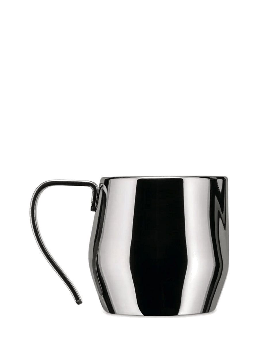 Alessi - Cream jug i 18/10 stainless steel matt 5 cl - piimakannud - steel - 0