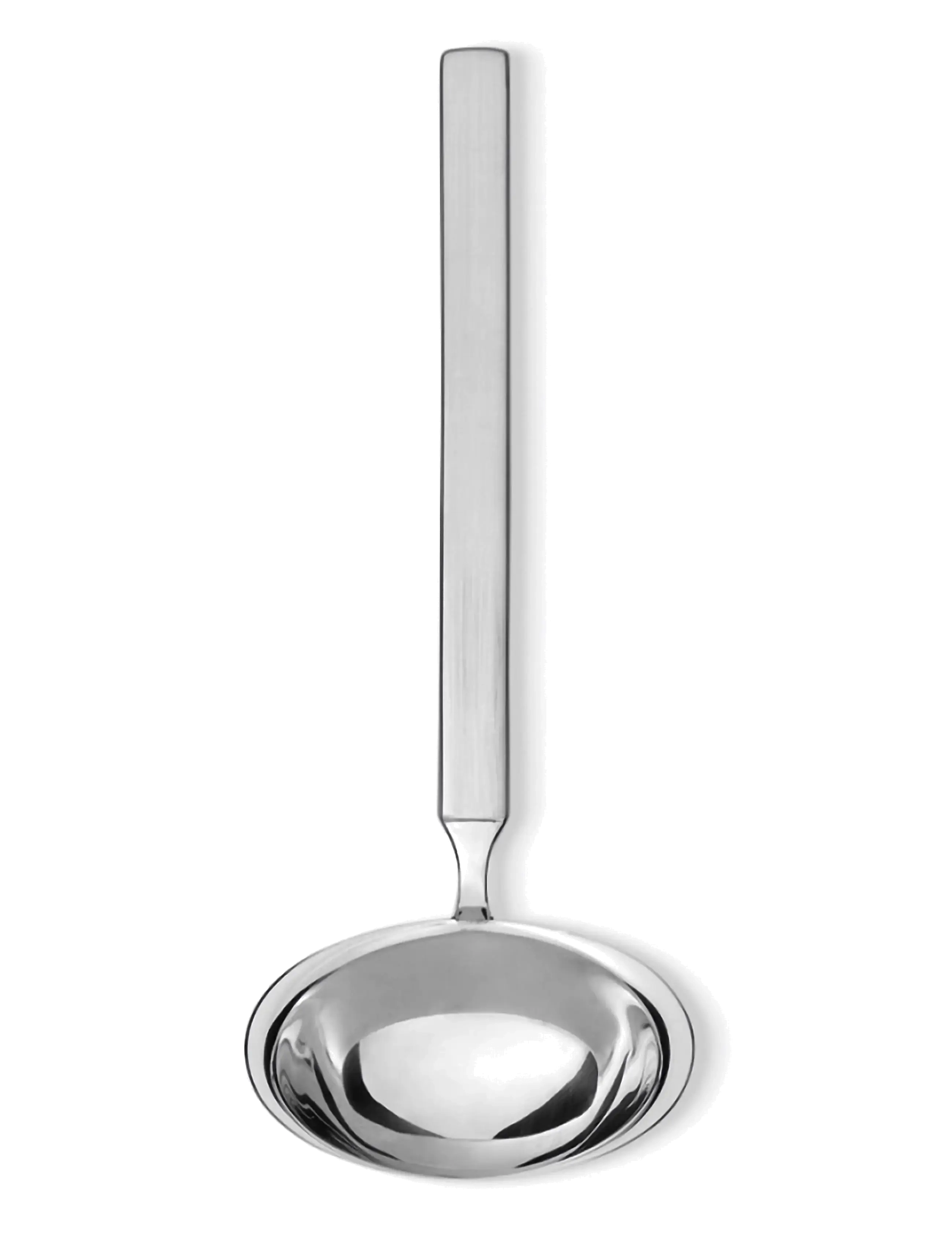 Alessi - Sauce spoon i 18/10 stainless steel mirror-polished med matte handtag - servierlöffel - steel - 2