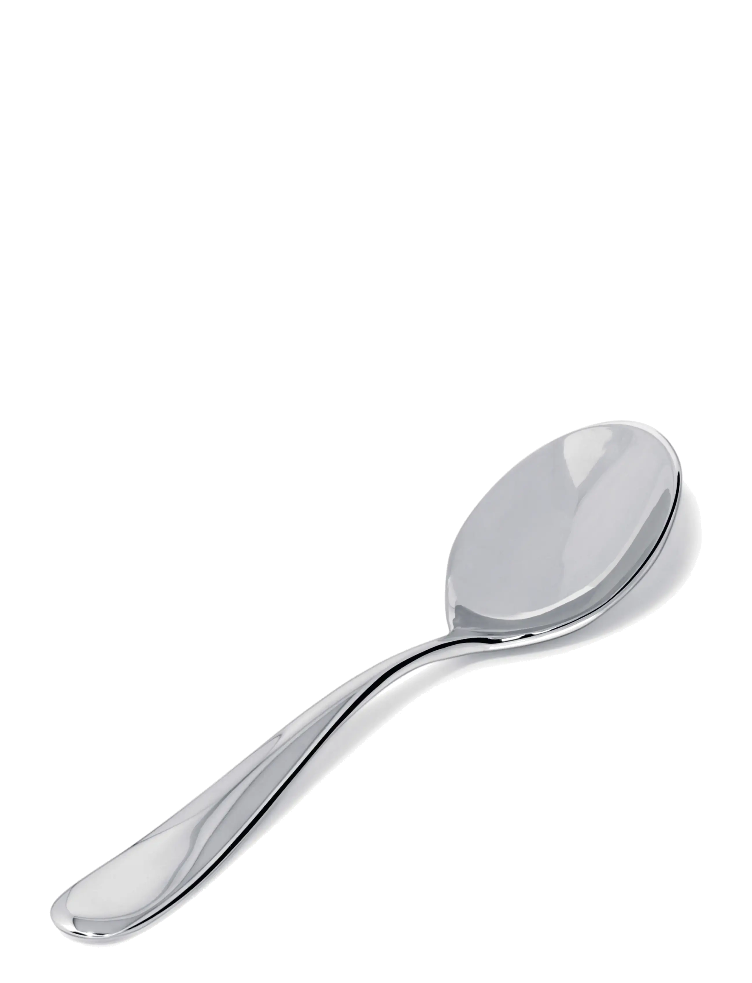 Alessi Serving Spoon I 18/10 Stainless Steel, Serving Ske, Sølv, Str: L:24CM