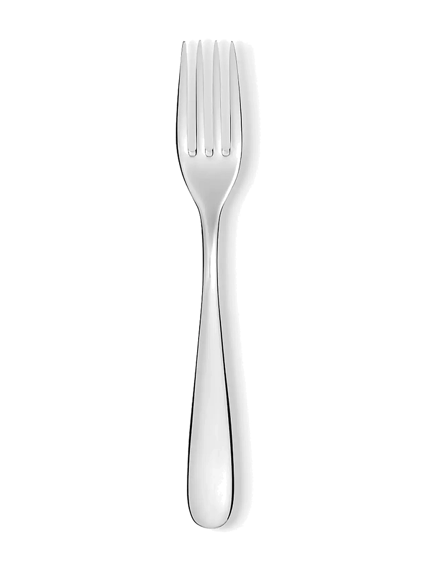Alessi - Serving fork i 18/10 stainless steel - dakšiņas - steel - 2