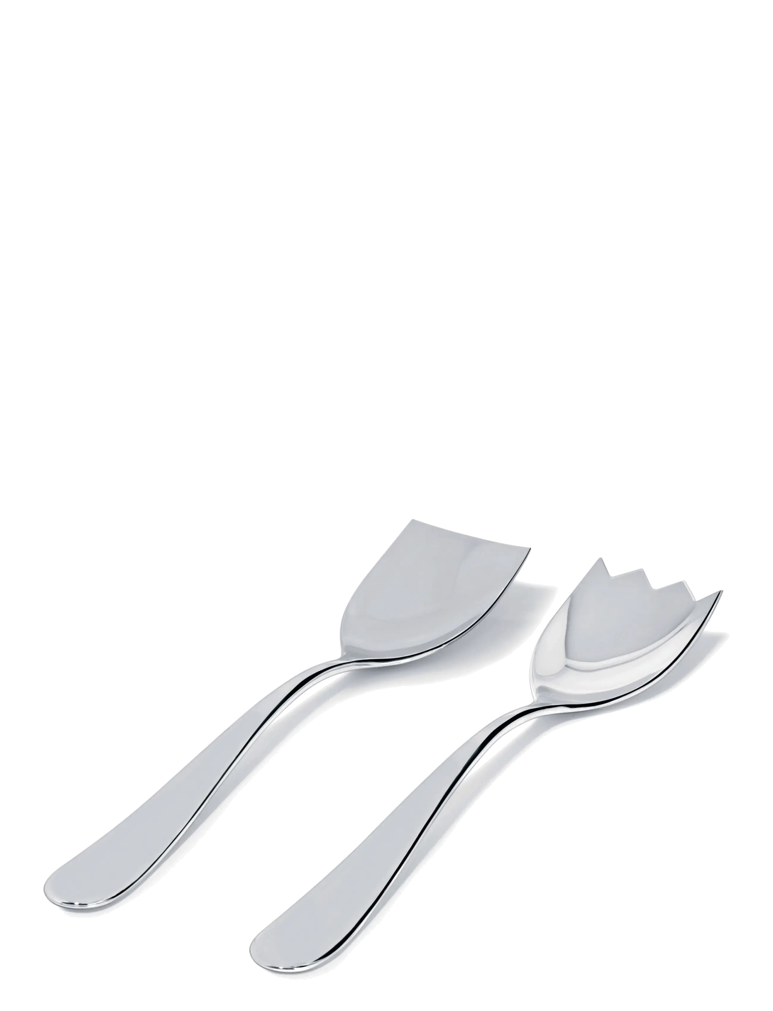 Alessi Salad set i 18/10 stainless steel - Besteck - STEEL / silver