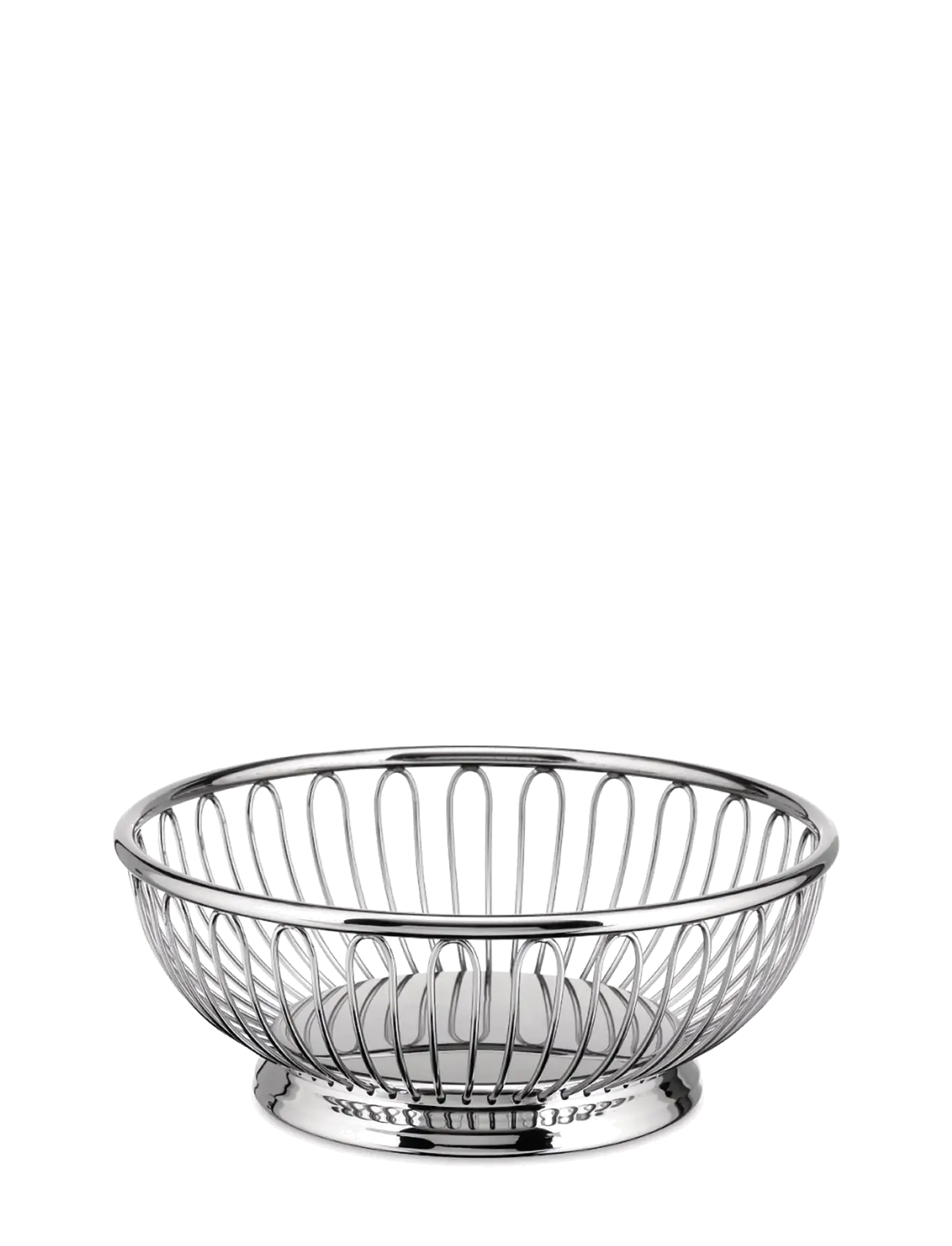 Alessi - Round wire basket i 18/10 stainless steel - steel - 2