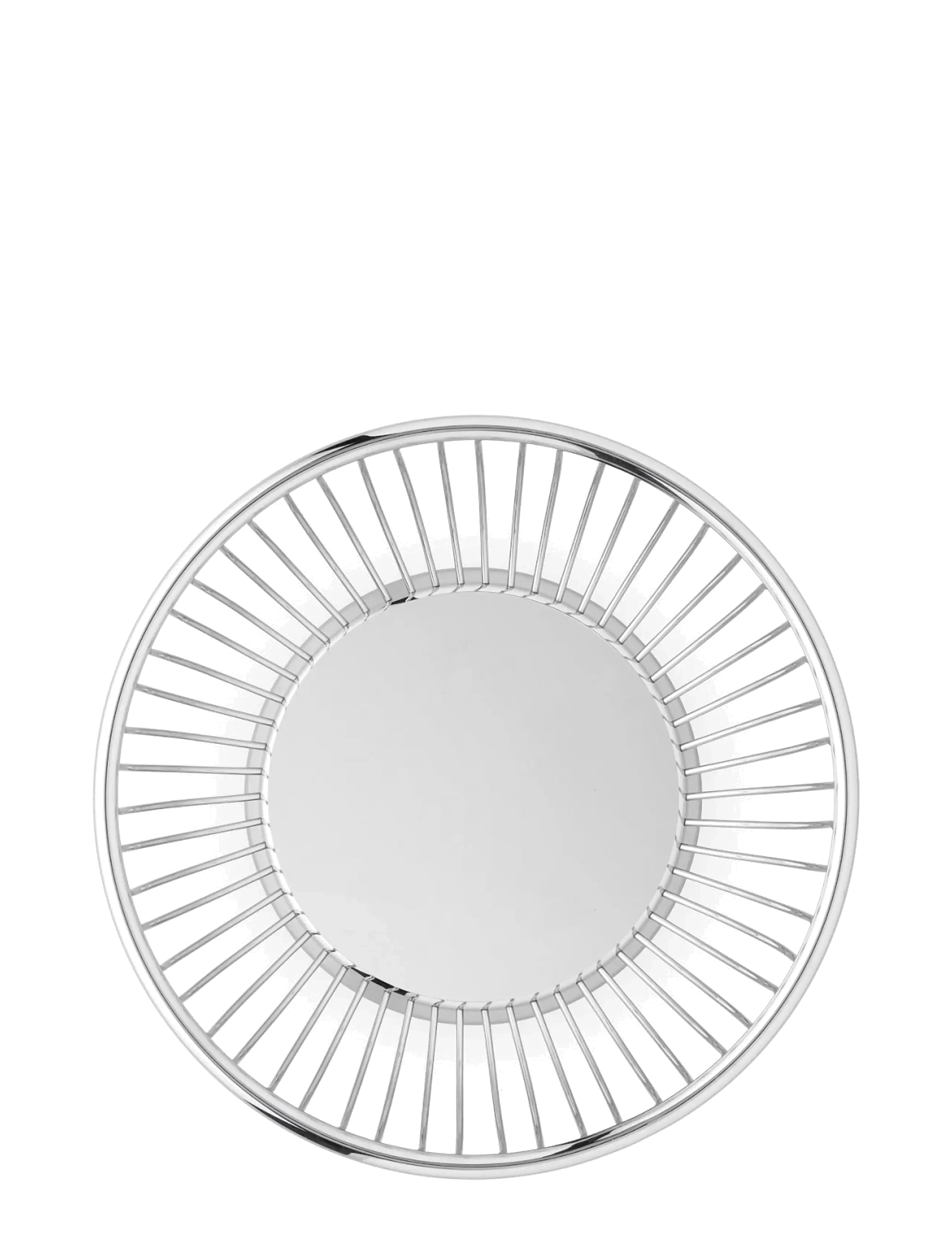 Alessi - Round wire basket i 18/10 stainless steel - steel - 3