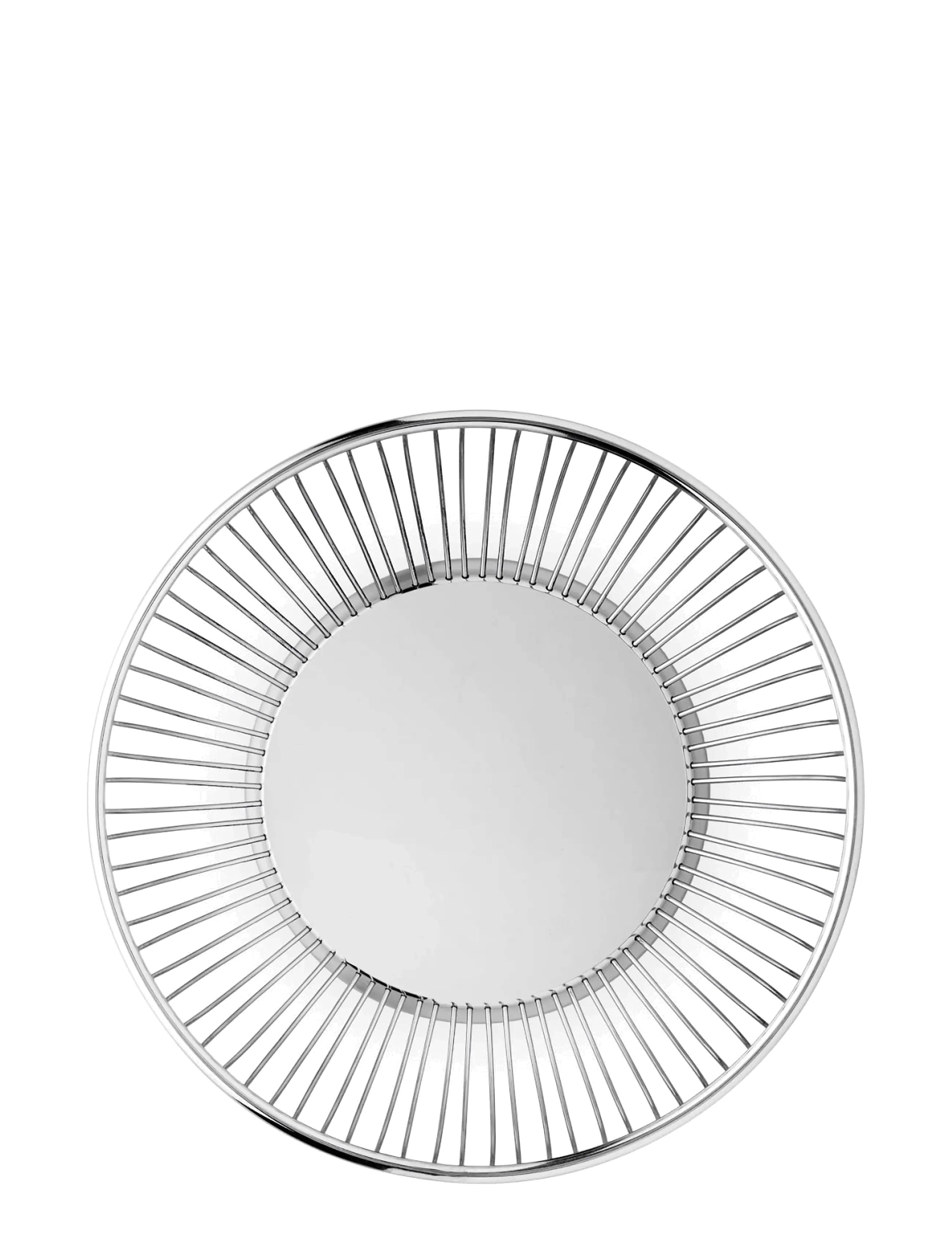 Alessi - Round wire basket i 18/10 stainless steel - steel - 2
