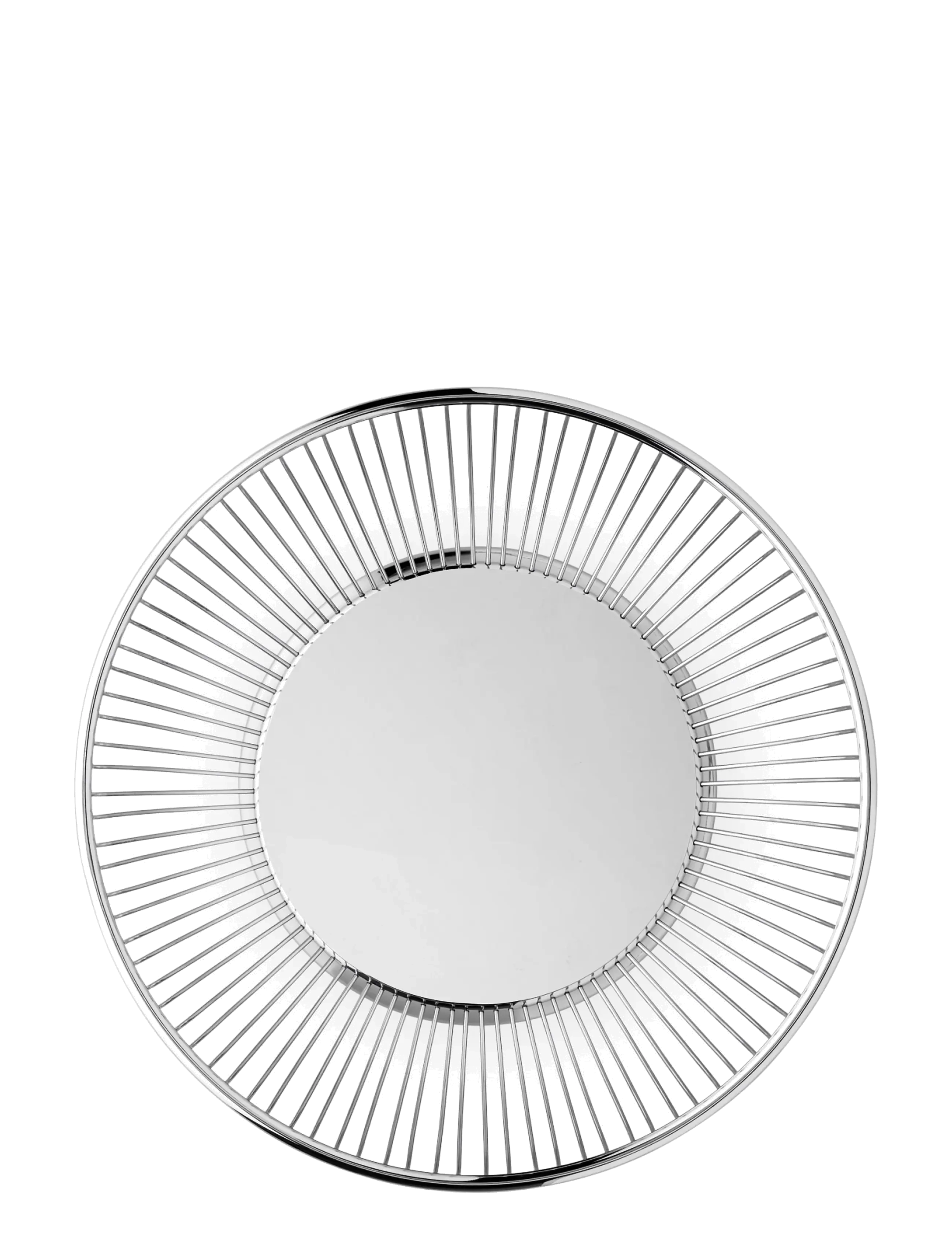 Alessi - Round wire basket i 18/10 stainless steel - steel - 2