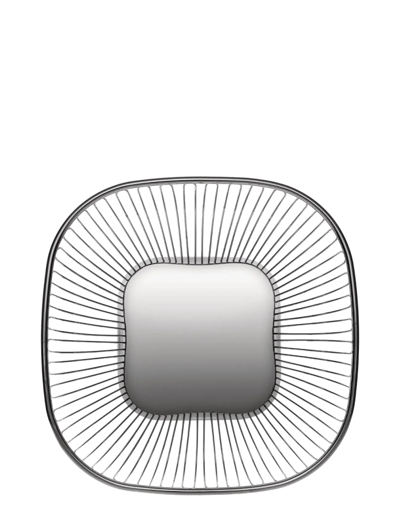 Alessi - Square wire basket in 18/10 stainless steel - steel - 2
