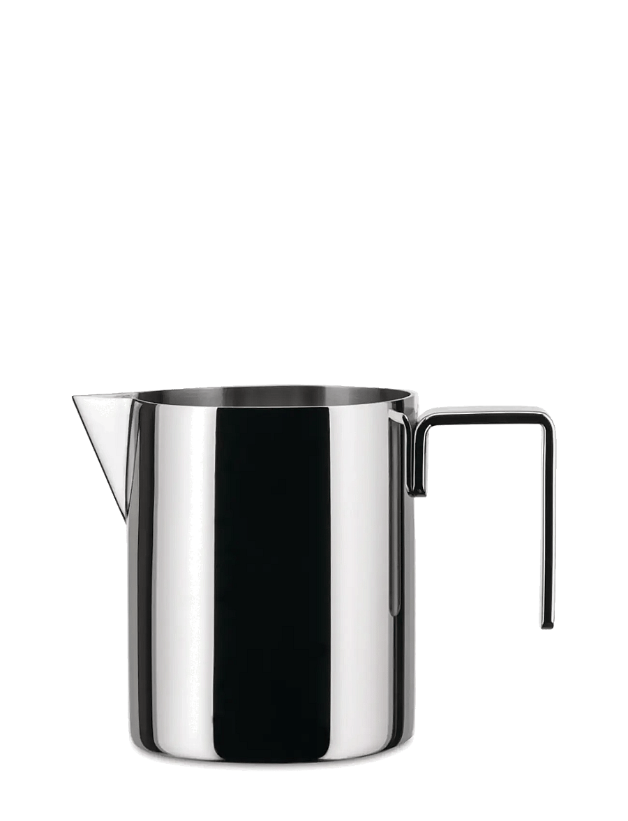 Alessi - Cream jug in 18/10 stainless steel, mirror-polished - piimakannud - steel - 1