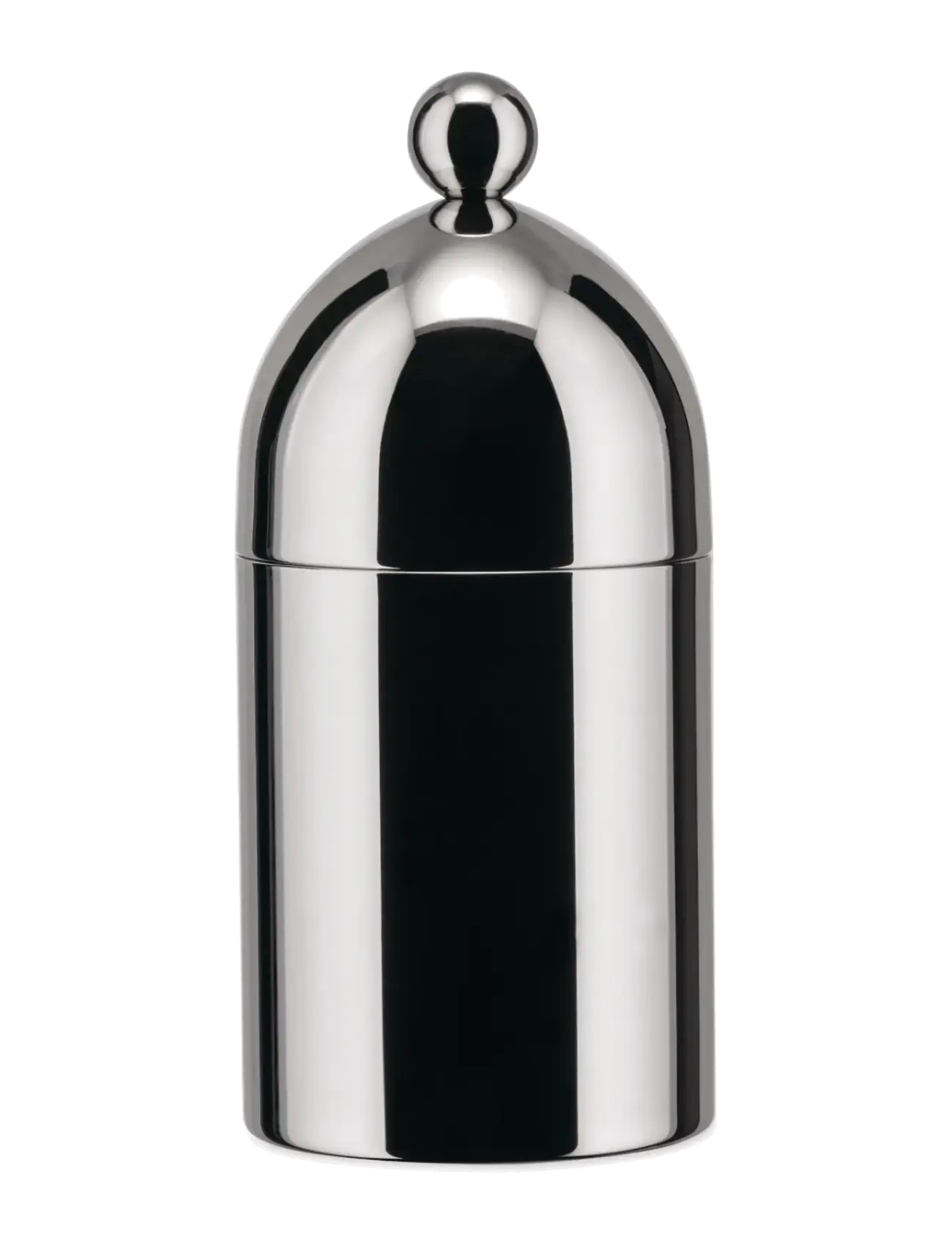 Alessi Sugar Bowl With Spoon In 18/10 Mirror-Polished Stainless Steel, Sugar Skål, Sølv, Str: D6.8CM