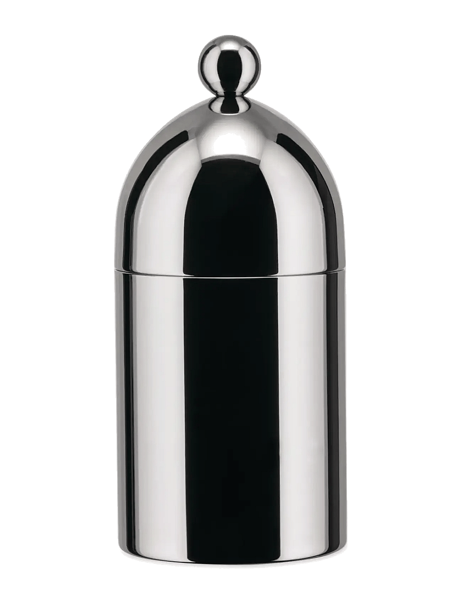 Alessi - Sugar bowl with spoon in 18/10 mirror-polished stainless steel - zuckerschalen - steel - 1