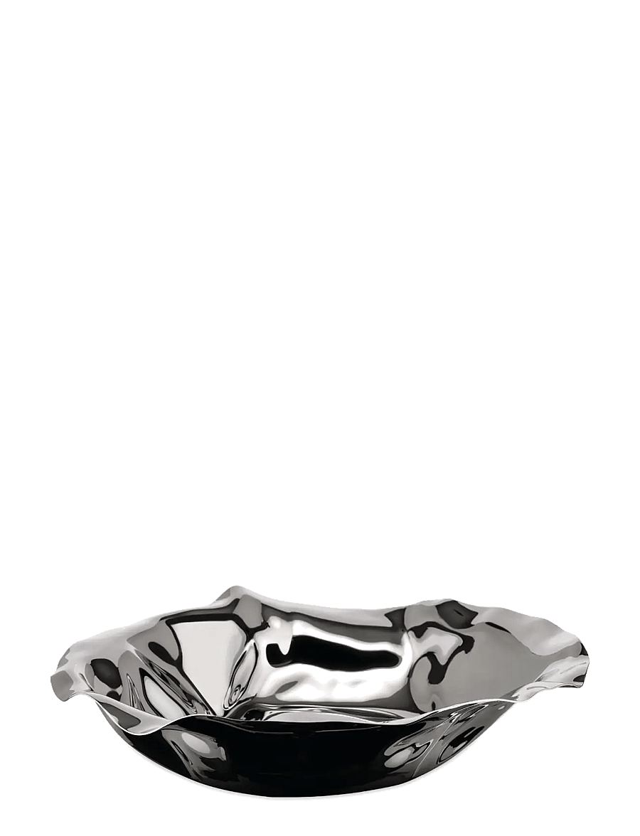 Alessi - Round basket in 18/10 stainless steel - puuviljakausid - steel - 0