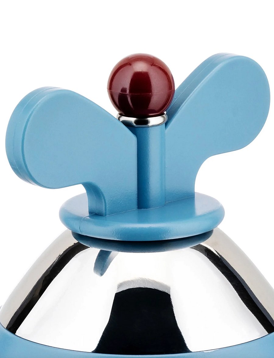 Alessi - Kitchen timer in thermoplastic, light blue Mechanical movement - termomeetrid ja köögitaimerid - light blue - 3