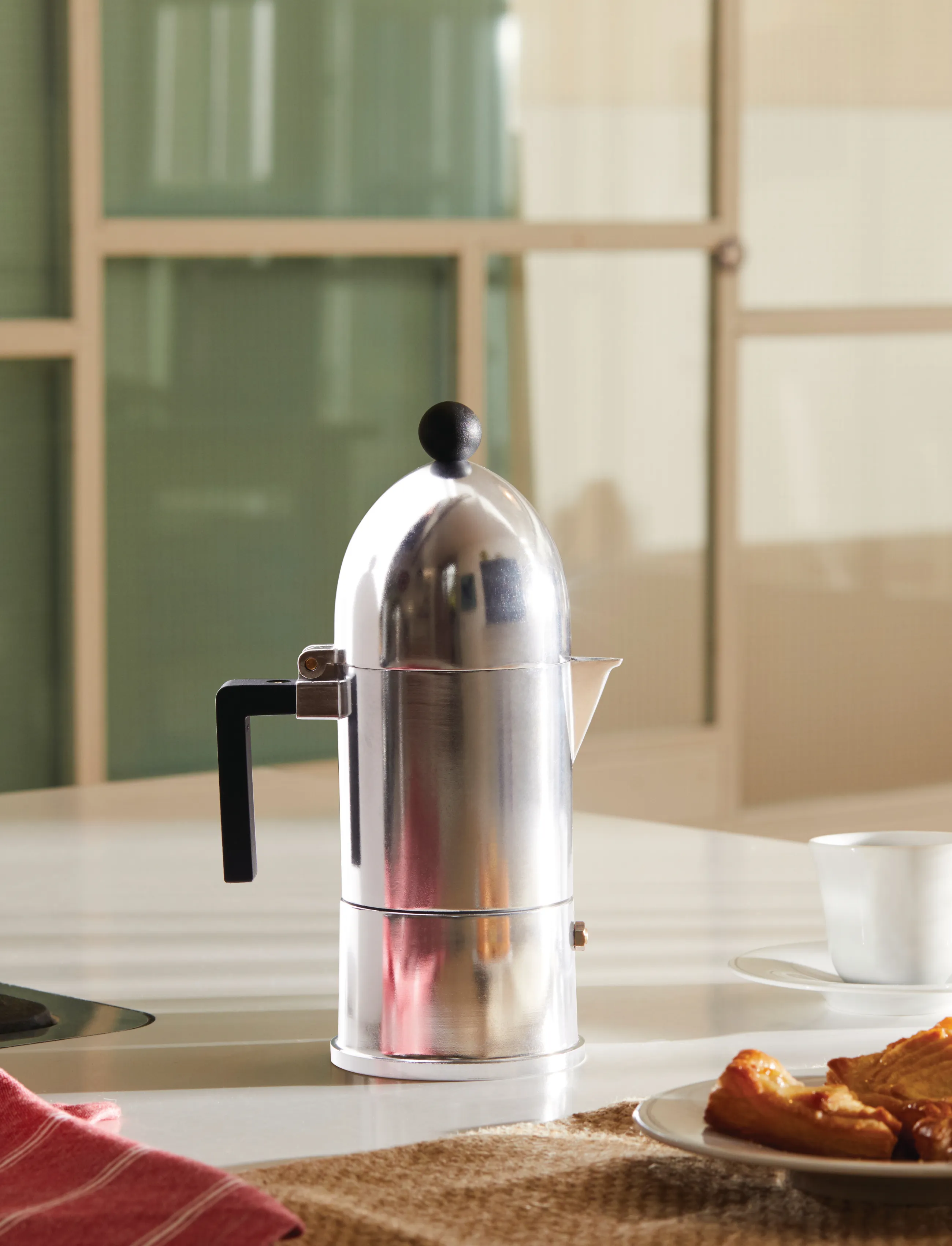 Alessi - coffee maker La Cupola - black - 5